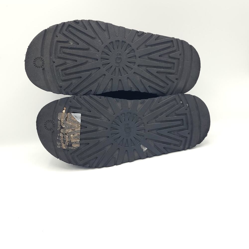 Ugg Disco Cross Platform Slide Slingback Slipper Sandal Black women's size 7 - Picture 5 of 9